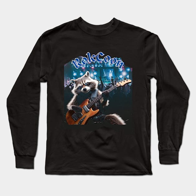 Animal Rock Long Sleeve T-Shirt by MckinleyArt